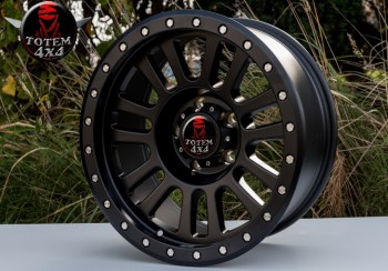 Llanta aleación 9x17 5x127 ET-12 para Jeep Wrangler JK-JL